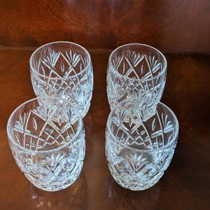 Waterford Crystal-Huntley Pattern-Double Old-Fashioned glasses - set of four